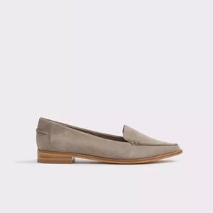 ALDO Clarencea Loafers in Taupe Suede